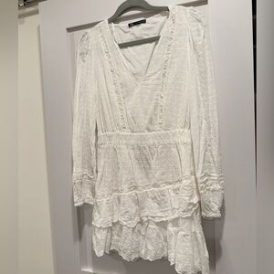 Zara white dress
